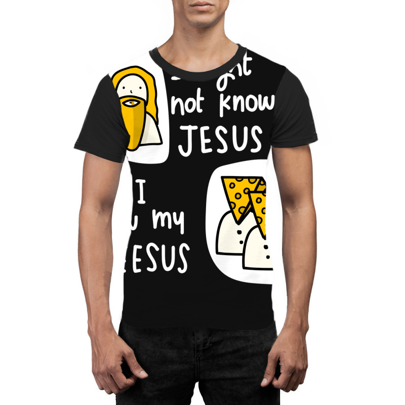 Jeesus Vs Cheeses In White Summer Graphic T-shirt | Artistshot