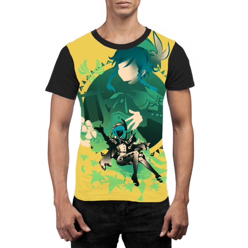 Windborne Bard Venti Graphic T-shirt | Artistshot