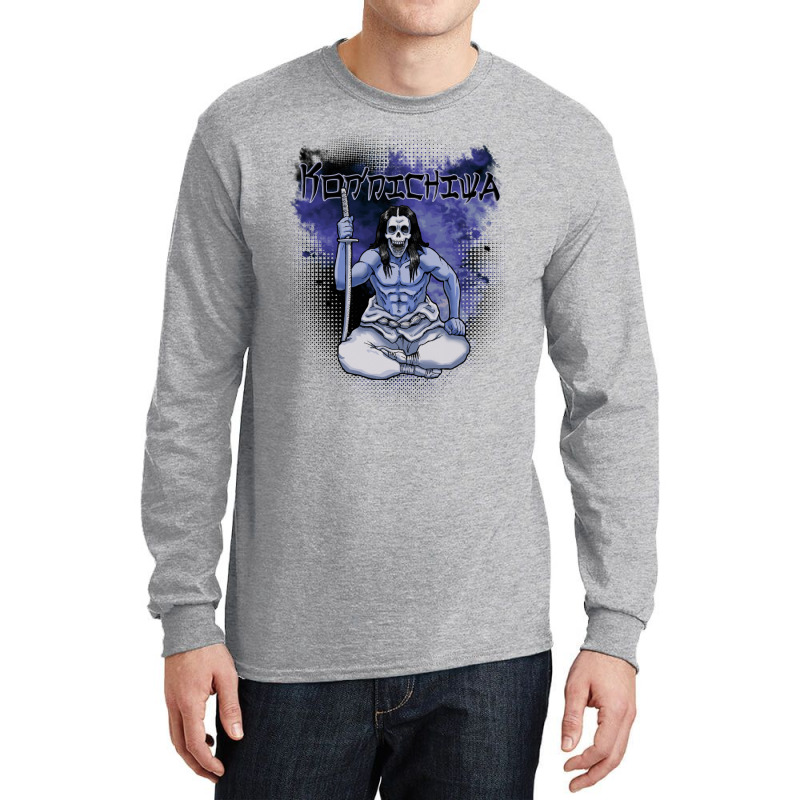 Ghost Samurai  Kon´nichiwa Long Sleeve Shirts by anzorinwakoo | Artistshot