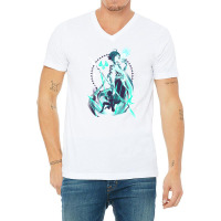 Xiao Vigilant Yaksha V-neck Tee | Artistshot