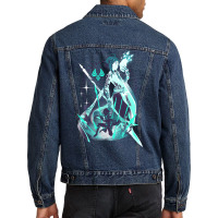 Xiao Vigilant Yaksha Men Denim Jacket | Artistshot