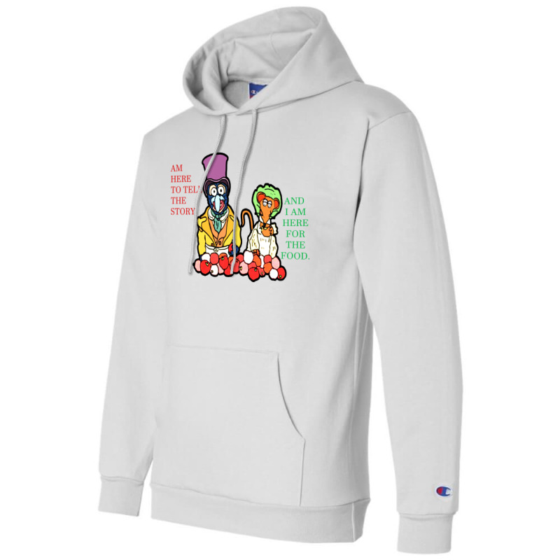 #muppet Christmas Carol   Gonzo And Rizzo Champion Hoodie | Artistshot