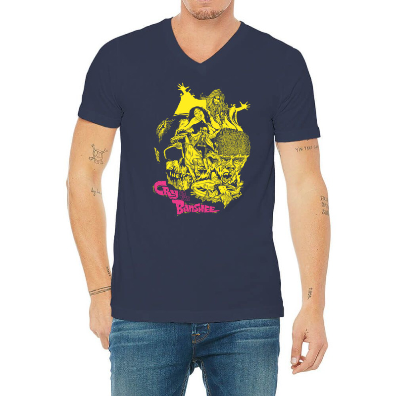 Cry Of The Banshee! V-Neck Tee by kamposdaroldl | Artistshot