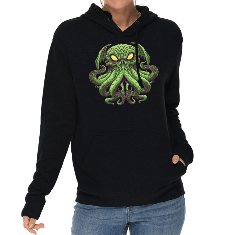 Cthulhu Lightweight Hoodie by kamposdaroldl | Artistshot