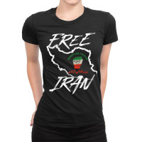 Women Life Freedom Zan Zendegi Azadi Farsi Support Iran T Shirt Ladies Fitted T-shirt | Artistshot