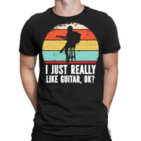 I Just Really Like Guitar Ok T  Shirt I Just Really Like Guitar, O K T T-shirt | Artistshot