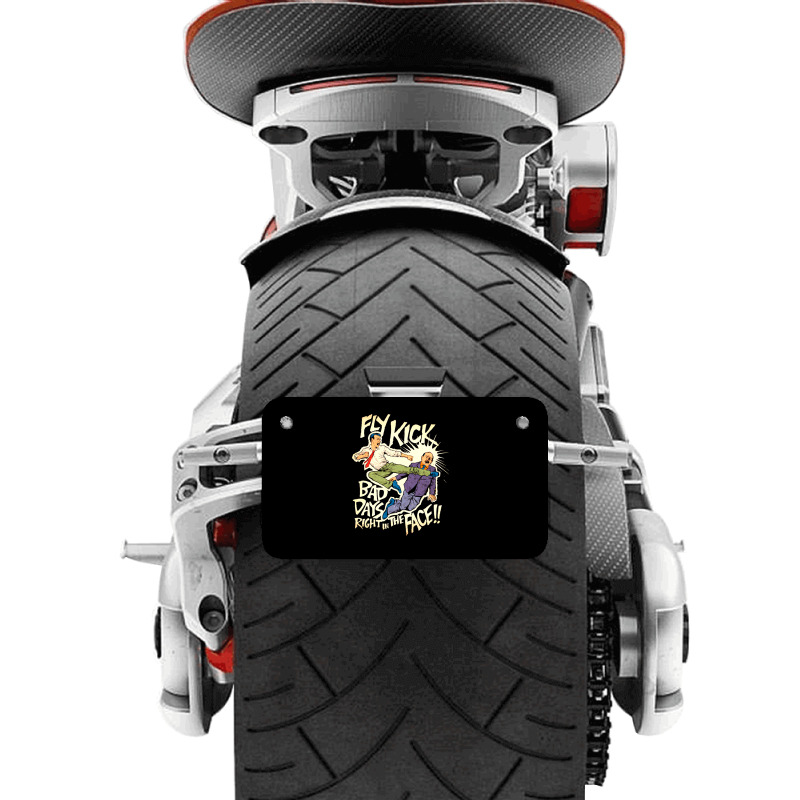 Fly Kick Motorcycle License Plate | Artistshot