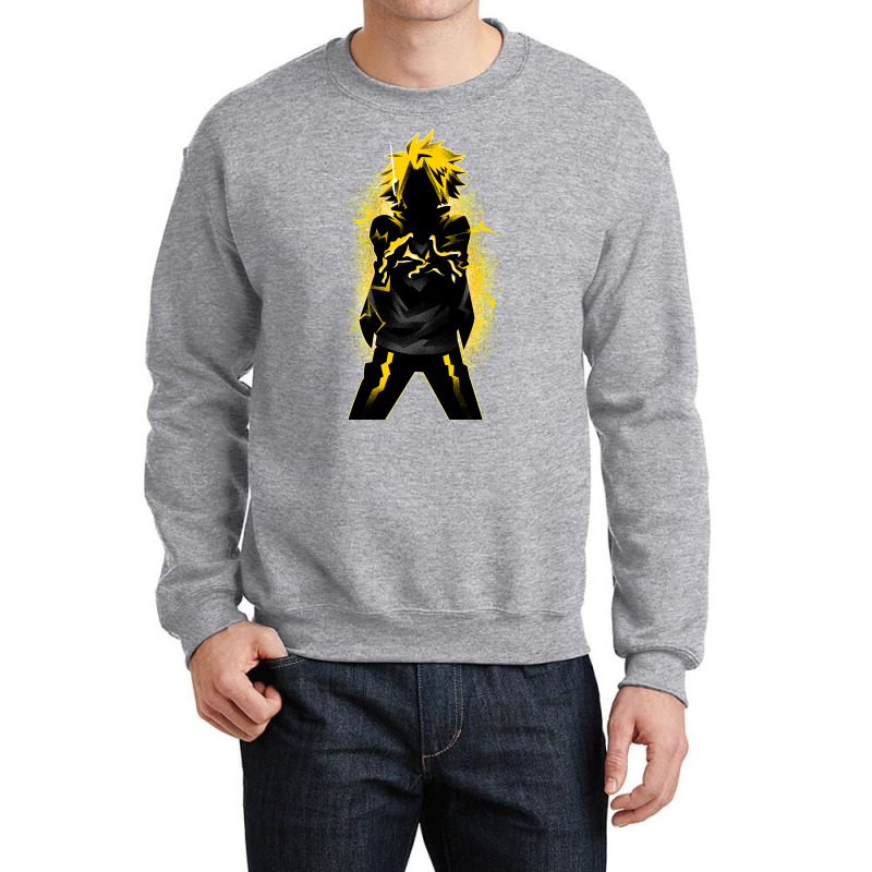 Dark Shadow Denki Crewneck Sweatshirt by kamposdaroldl | Artistshot