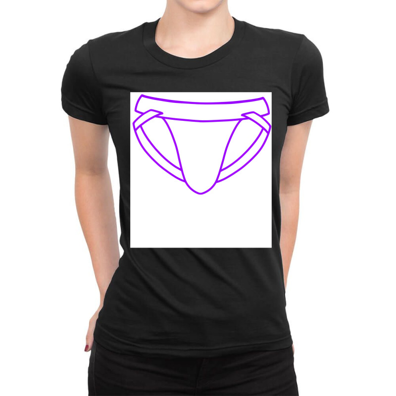 Artistshot Trending Jockstrap Bear Daddy Dom Dominant Fetish Gay Bear Ladies Fitted T-Shirt by brumfieldportillo7vlpq8 | Artistshot