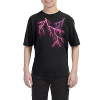 Artistshot Trending Lightning Bolt Eclair Electricity Hurricane Lightn Youth Tee | Artistshot