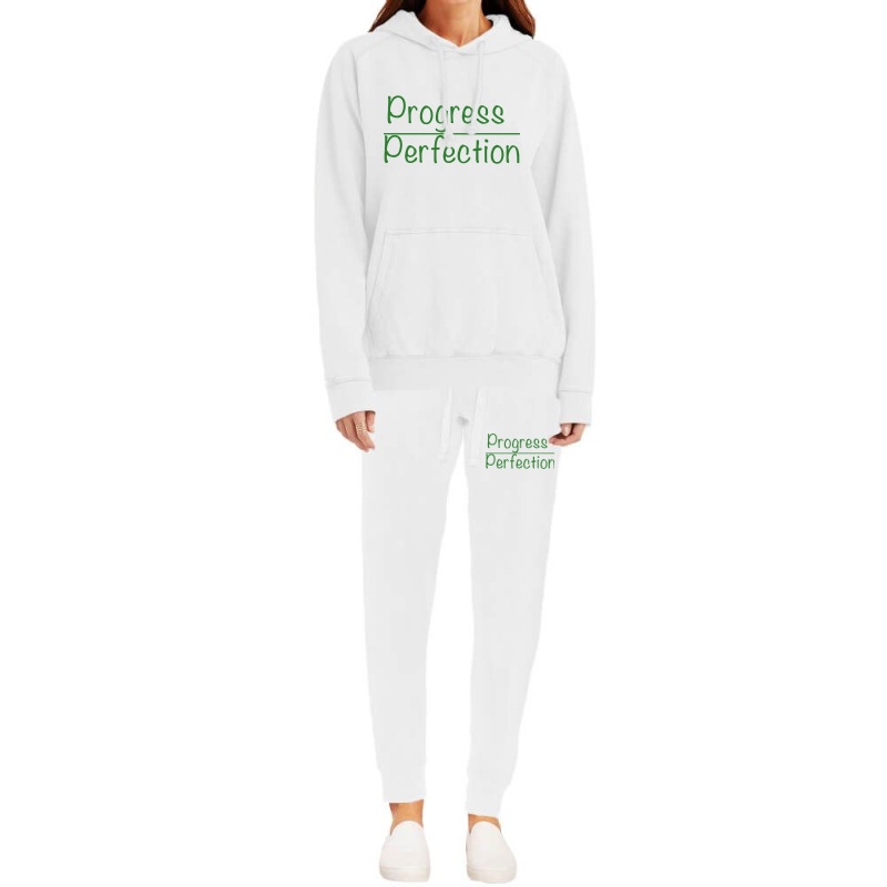 Progress Over Perfection Hoodie & Jogger Set | Artistshot