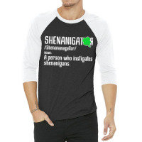 Shenanigator Definition 3/4 Sleeve Shirt | Artistshot