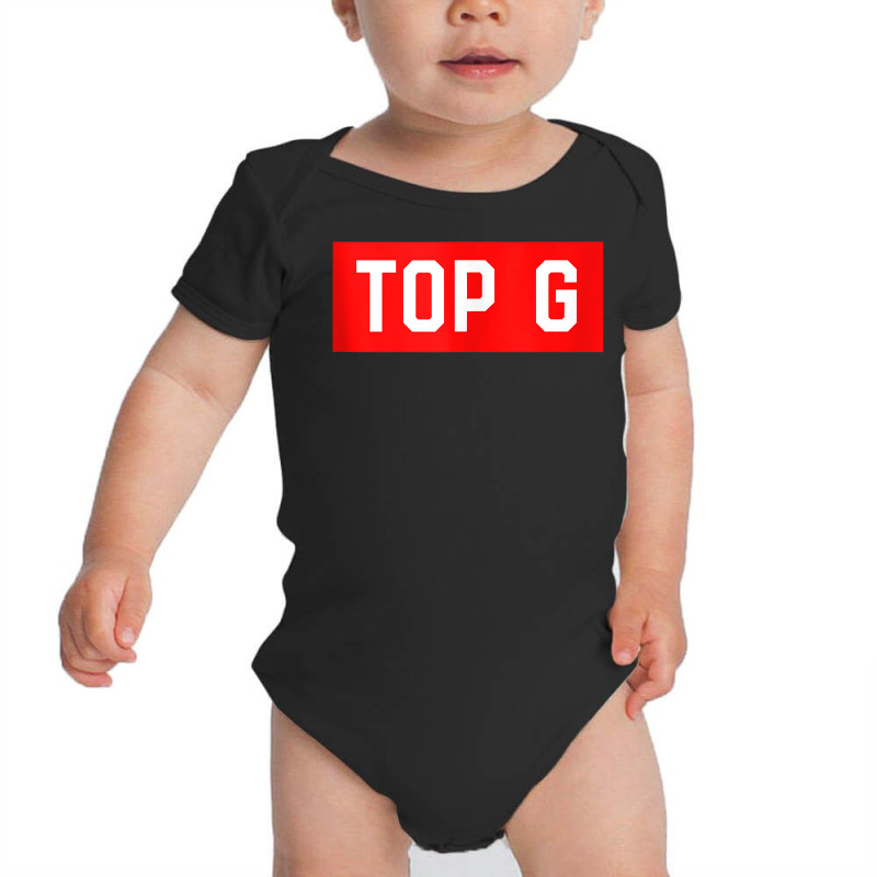 Top G, Topg, Tate Tank Top Baby Bodysuit | Artistshot