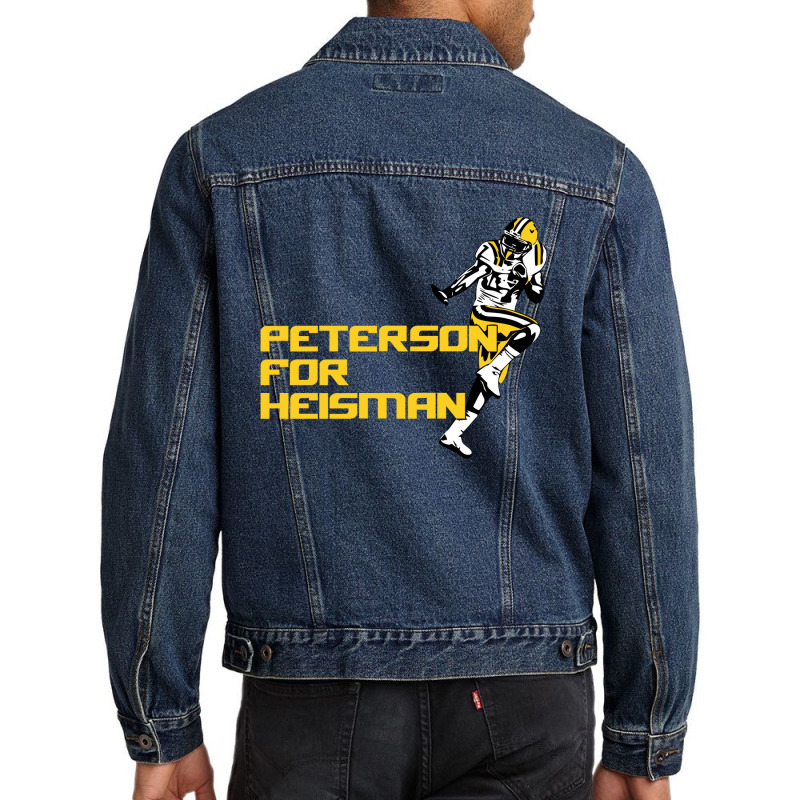 The Heismman Peterson Men Denim Jacket | Artistshot