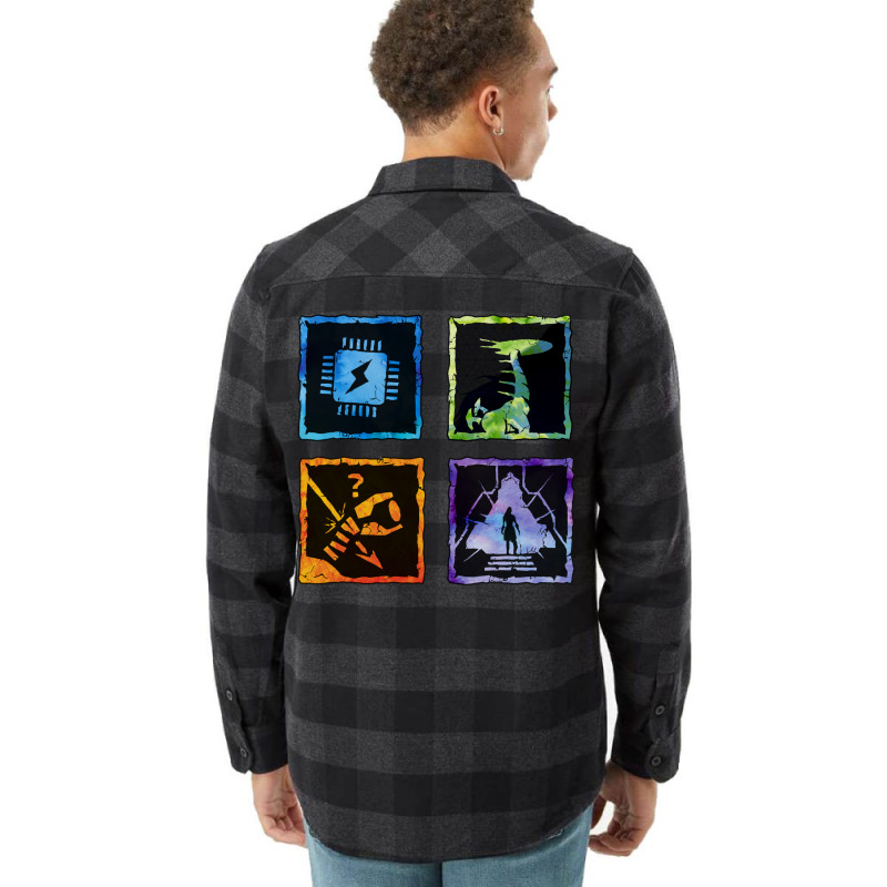 Horizon Zero Dawn Sticker Pack Flannel Shirt by gurgenyahyaip | Artistshot