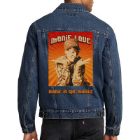 Monie Love Old School Hip Hop Men Denim Jacket | Artistshot