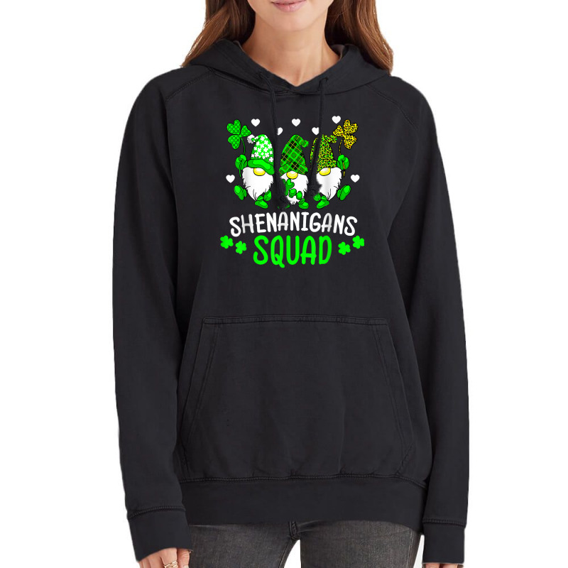 Funny Time For Shenanigans Squad St Patrick's Day Gnomes T Shirt Vintage Hoodie by javauxswar | Artistshot