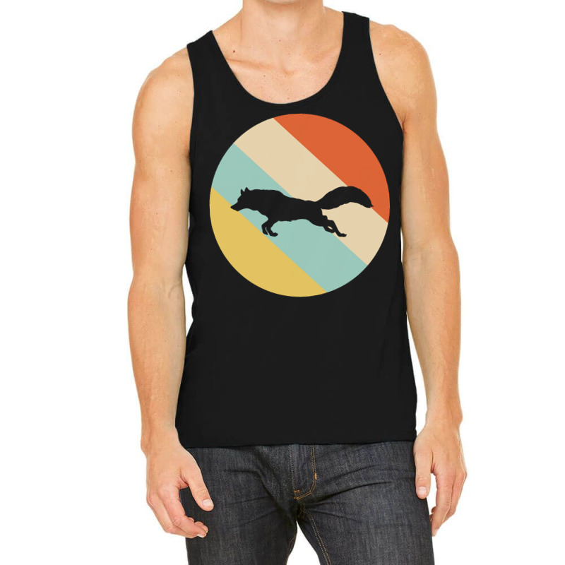 Retro T  Shirt Fox Retro Anima Tank Top | Artistshot