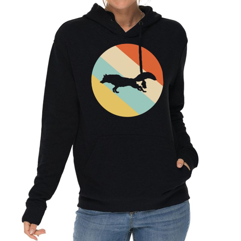 Retro T  Shirt Fox Retro Anima Lightweight Hoodie | Artistshot