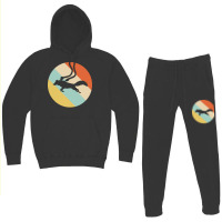 Retro T  Shirt Fox Retro Anima Hoodie & Jogger Set | Artistshot