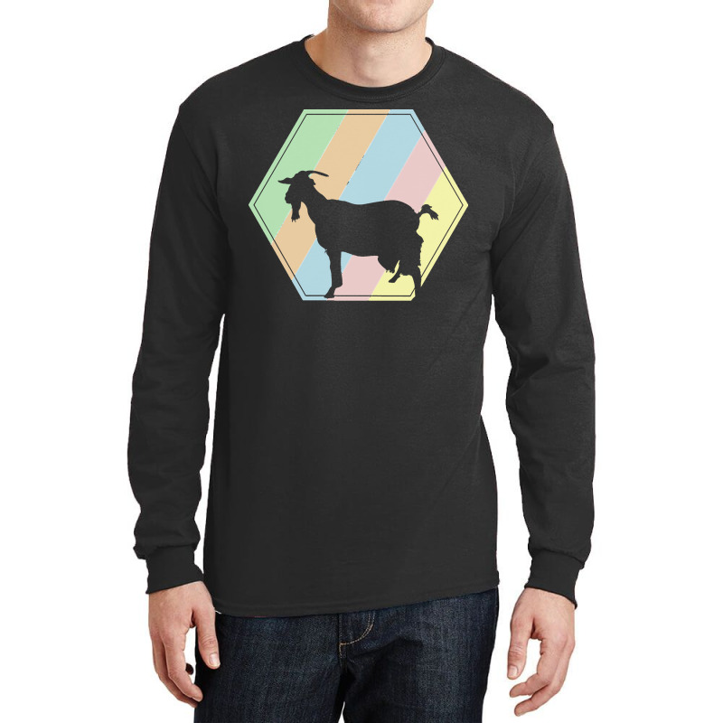 Retro T  Shirt Goat Retro T  Shirt Long Sleeve Shirts | Artistshot