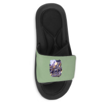 Luffy Joy Boy Giant Punch Slide Sandal | Artistshot