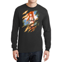 Nami  Scratches Long Sleeve Shirts | Artistshot