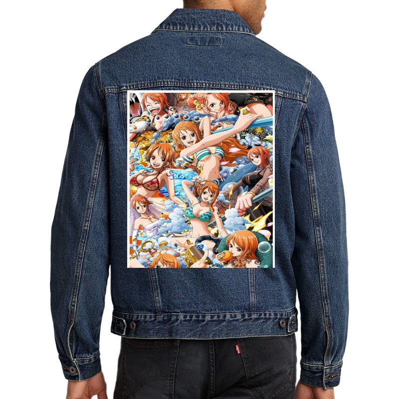 Nami Men Denim Jacket by deonelarmonyx | Artistshot