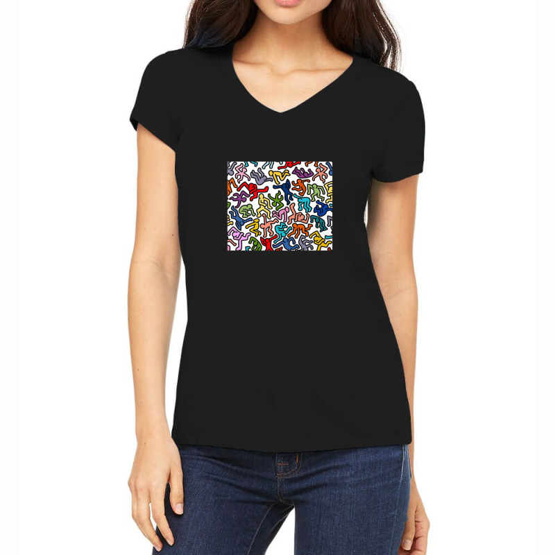 Damn Time Women's V-Neck T-Shirt by JeanneMarieHass | Artistshot