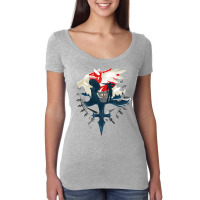 Final Fantasy Viii   Gunblades And Angels Women's Triblend Scoop T-shirt | Artistshot