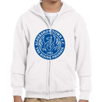 Curie Metropolitan High School Vectorized Youth Zipper Hoodie | Artistshot