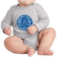 Curie Metropolitan High School Vectorized Long Sleeve Baby Bodysuit | Artistshot