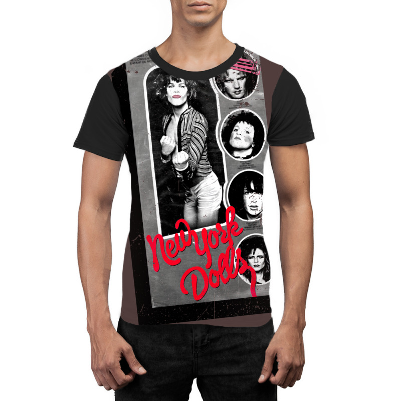 New York Dolls David Johansen Doll In A Box !!! Graphic T-shirt by deonelarmonyx | Artistshot