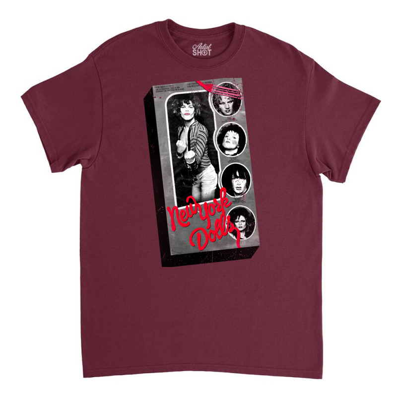 New York Dolls David Johansen Doll In A Box !!! Classic T-shirt by deonelarmonyx | Artistshot