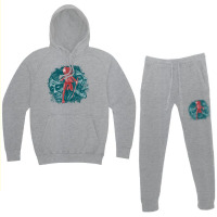 Katana Girl & Zombies Hoodie & Jogger Set | Artistshot