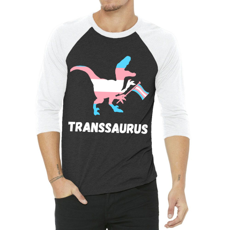 Trans Dinosaurs    Dino 3/4 Sleeve Shirt | Artistshot