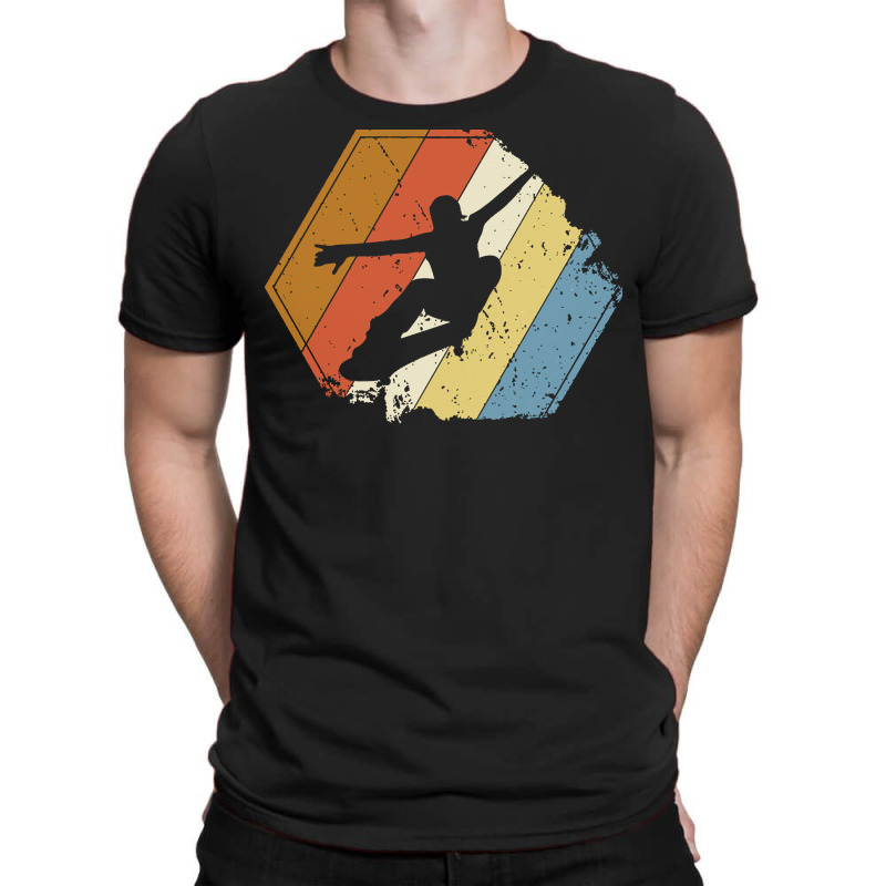 Skater T  Shirt Skateboard Vintage Retro T  Shirt T-shirt | Artistshot