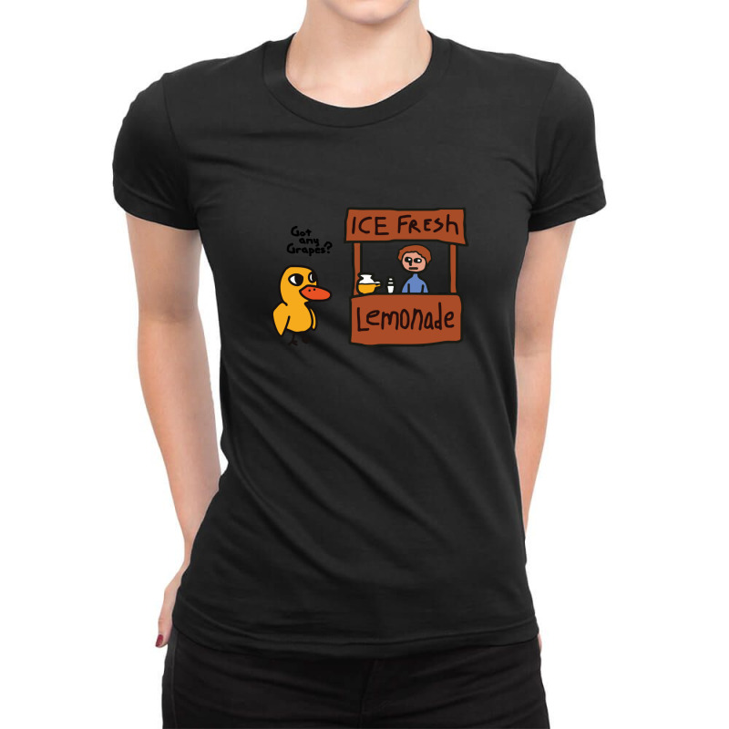 Lemonade Stand Got Any Grapes Ladies Fitted T-Shirt by HakimMohamed | Artistshot