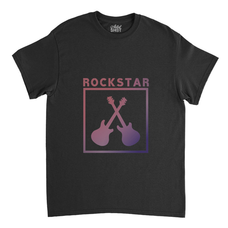 Rockstar (gradient) Classic T-shirt | Artistshot