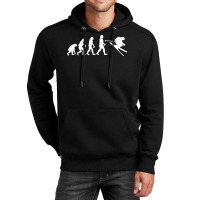 Skiing T  Shirt Skiing Evolution Gift T  Shirt Unisex Hoodie | Artistshot