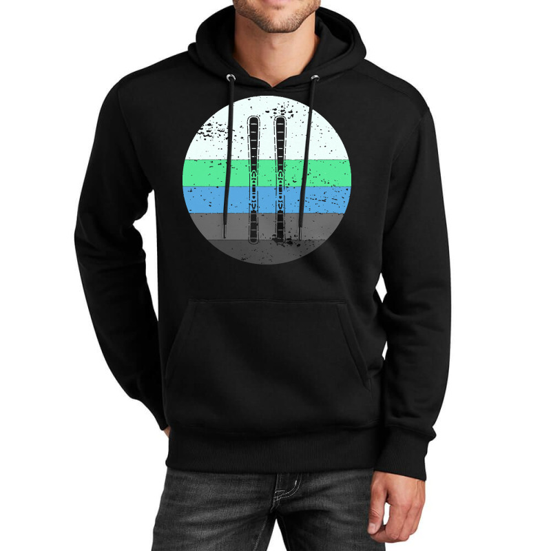 Skiing T  Shirt Skiing Retro Ski Unisex Hoodie | Artistshot