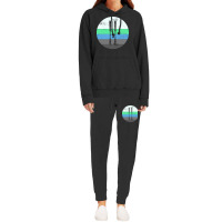 Skiing T  Shirt Skiing Retro Ski Hoodie & Jogger Set | Artistshot