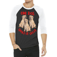 One Dog Short Of Crazy T  Shirtone Dog Short Of Crazy T  Shirt (1) 3/4 Sleeve Shirt | Artistshot