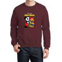 Panda & Chicken Crewneck Sweatshirt | Artistshot