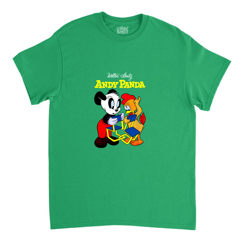 Panda & Chicken Classic T-shirt by Njapan | Artistshot