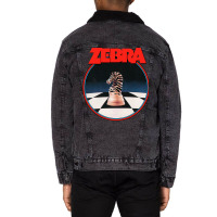 Zebra No Tellin' Lies T Shirt Unisex Sherpa-lined Denim Jacket | Artistshot