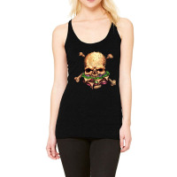 H Is For Hazardous Hamburgers Racerback Tank | Artistshot