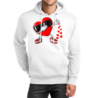 Cute Dabbing Heart And Salting Boys Funny Valentines Day T Shirt Unisex Hoodie | Artistshot