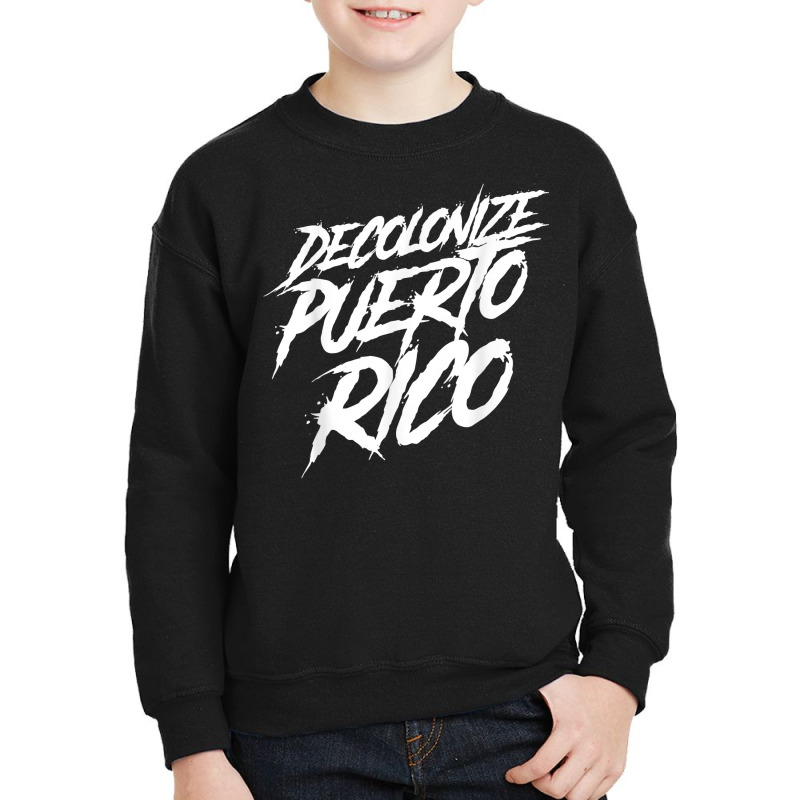 Decolonize Puerto Rico Statehood Independence Bill Latino T Shirt Youth Sweatshirt | Artistshot