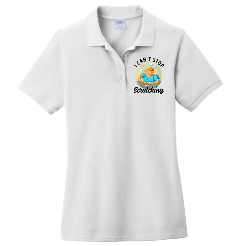 Womens Lottery I Can't Stop Scratching Scratch Off Lotter Men Women V Ladies Polo Shirt by lelalucin | Artistshot